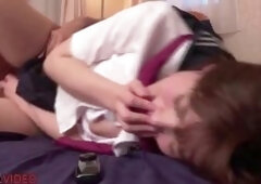 Naughty Japanese Teen Hina Makimuras Passionate Blowjob Adventure