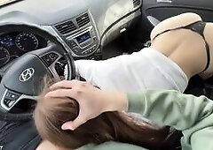 No money is not a problem when you can earn with your body! I gave you a ride for sex in the car