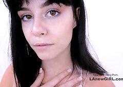 Hot Egyptian looking Girl tests New Toys for Intense Orgasms