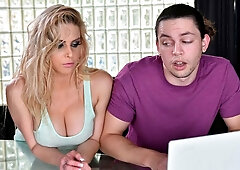 Beautiful angel Rachel RoXXX fucked in the doggy style pose