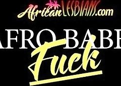 Delicious african babes are eagar to intrude each others