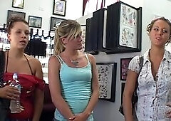 really cool closeups of piercing models getting pierced while on vaction