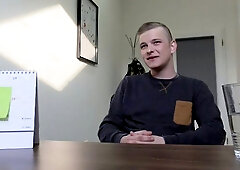 Roughest casting anal with a kinky hottie