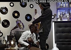 Ebony Afro Black Angel Freeze Drilled & Creampied by Creep Burglar - Interracial Time Stop Fetish