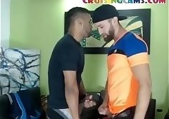 Ebony sportsmen group sex live on Cruisingcams.com