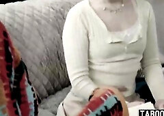 Large breasts inked ebony cougar banged by her students