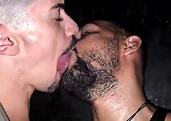 He gobbled the thin fellow's bum bareback in Glory Slot.
