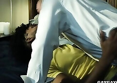 Carter Woods slobbers and stuff Tony's juicy hole