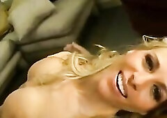 Large titted Fitness honey and Mother I'd Like To Fuck does a POV undress tease and lap dance