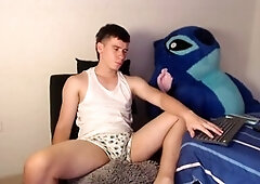 Big gay boys in action with a sexy twink