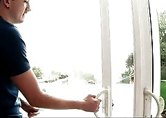 Pool Boy Cleans My Cock 1