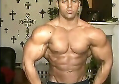 Chris Jalali Flexing and Posing