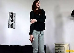 Fake Agent - Charming redhead will do everything for fame and cash promises (FULL SCENE)