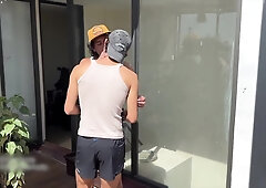 deep throating a brazilian shaft