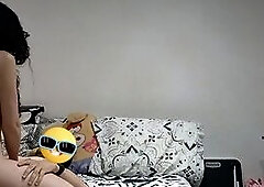 Tenía ganas de montar verga