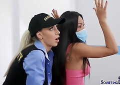 Lesbian Asian Squirting Busty Milf Toyed By Security Milf