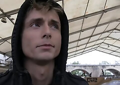 Lean dude gets screwed brutally from behind