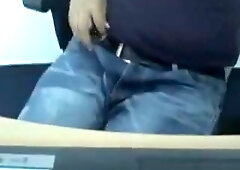 Desi male masturbates