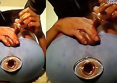 Blackie Gaping Ass Has No Need for Underwear - Dj Buttpussy