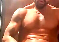 Argentine man masturbates