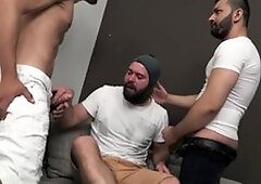 Bromo - Peter Uman together with Luke threesome