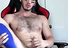 Joshbigosh Stripping Out Of A Baseball Uniform And Then Jacking Off