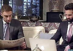 Big dick gay anal sex and facial