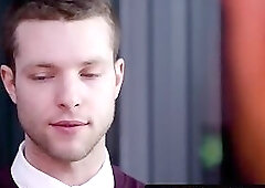 Naughty twink spanked and raw fucked for his bad behavior