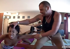 French Porn - brutal sex with ebony slut