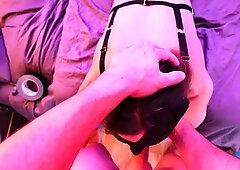 POV Amateur blowjob by a sexy blonde mature whore