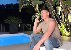 This guy said me that this chab wanted to have hard sex with me the Latino Jason Carrera, and in the end this chab made me an unexpected creampie but 