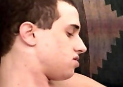 Deep throat for raunchy teen