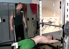 Teen Alexander Daniels wanking his fine cock