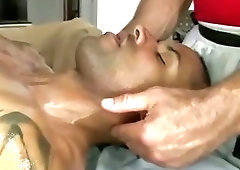 Nasty straighty amateur interracial hunk