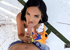 Gorgeous teen temptress Alina Belle horny adult clip