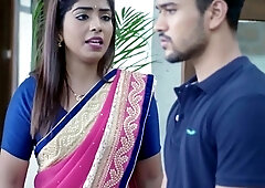 Indian pair celebrating their anniversary in bedroom