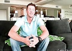 Sexy white hunk gets tight stinker hammered hard