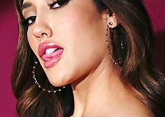 Anal Trixxx: Leggy Vixen Chloe In Luxurious Lingerie