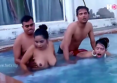 Rajsi Verma, Priya Ray And Poonam Pandey - Anjel Spa Uncut (2024) Hotx Hindi Hot Short Film