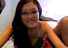 Fat ass amateur asian teen fucked on cam