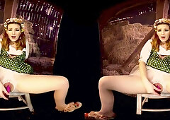 Cute Amanda Hill Dresses Up and Cums - Cosplay teen 18+ Toying