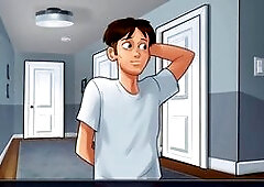 Guy Watches The MILF Taking A Bath Before Going To College