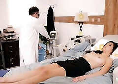 Ep 4: Sex Experiment - Scarlett Alexis sucking Doctor Brock Cooper's wang