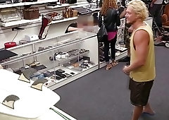 Blonde surfer needs more cash, so he barters with his butt