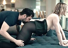 Sugar Dad Freeze Screws eighteen Year Old Teen with braces - Time Stop Sex with Melody Marks