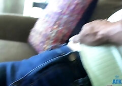 Vacation sex with amateur babe Leana Lovings giving an epic