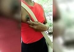 Hard Black Nipp Play Flashing