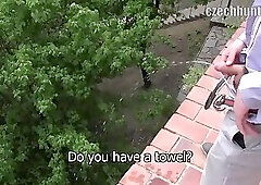 Czech Hunter, Scene 44 - Had fun on the roof of the house