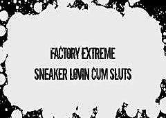 Twink gets a messy facial after some fucking