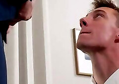 Boss fucks his trainee